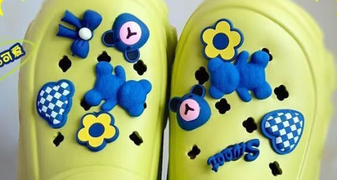 Eva ultra-light toe cap clogs girls slippers women's summer comfortable outer wear non-slip deodorizing filter baby boys shoes students