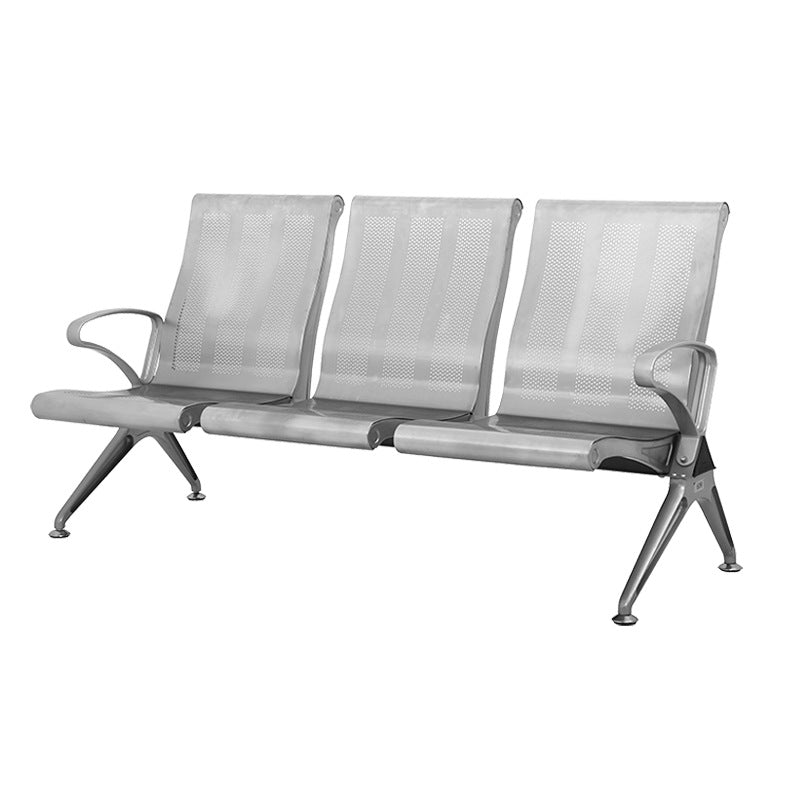 Aoshujian aluminum alloy station row chair multi-person airport waiting chair hospital high-speed rail station wholesale supplier