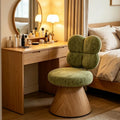 Luxury vanity table - artistic makeup designer vanity with rotating home use, bedroom chair, stool, wood, other