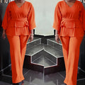 new european and american style african women's chiffon t-shirt + pants two-piece set -  &  cross-border e-commerce