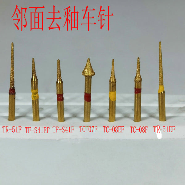 Orthodontics Orthodontics Open Seam Adjacent Surface Unglazed Needle Sheet Cutting Interspace Reducing Diameter Refining Wear Resistance