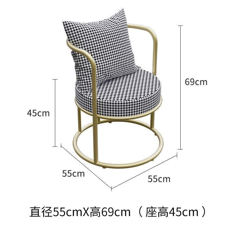 Cream style balcony table and chair three-piece set tea table and chair combination for home small apartmentaccessible luxury creative negotiation b&b table and chair