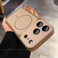 Magnetic suction suitable for iphone17promax mobile phone case apple 16 all-inclusive anti-fall iphone17promax case