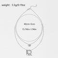 Wholesale round necklaces - european & american cross-border, light luxury, high-end diamond-studded pendants, women's fashionable minimalist design, choker necklaces