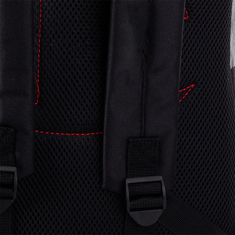 Popular casual backpack simple large capacity travel backpack unisex trend student foldable outdoor bag