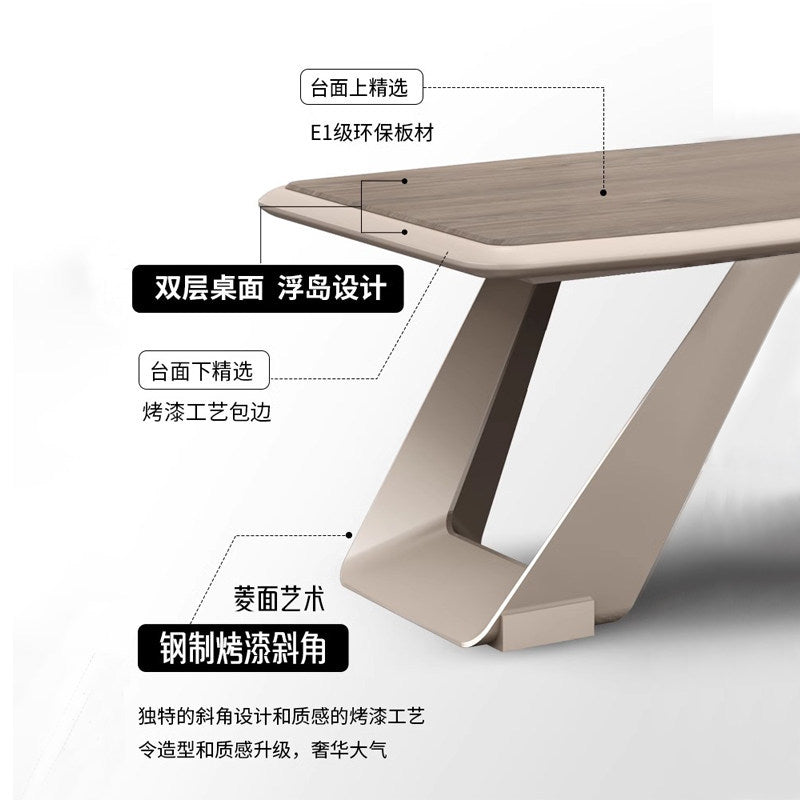 Saint li accessible luxury desk boss desk casual modern manager room table paint executive table leader president table and chair