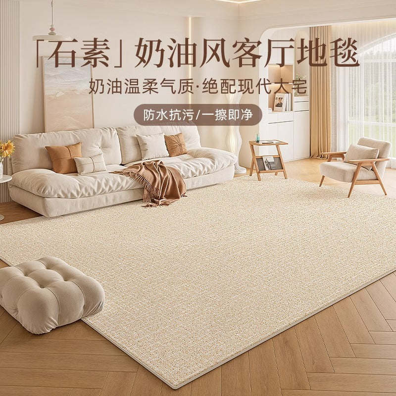 Cream style carpet living room thickened bedroom bedside blanket accessible luxuryclassy home carpet large area bedroom floor mat