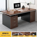 Office desk - minimalist modern design, suitable for employees, home use, students, and renters. bedroom desktop computer desk, freestanding