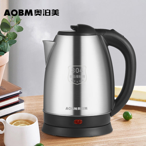 ABOM Electric Kettle 304 Stainless Steel Automatic Power Off 1.8L Kettle Electric kettle