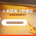Smart sensor night light - automatically lights up when motion is detected, perfect for bedrooms, hallways, and corridors. ideal for bedside use and nighttime illumination. rechargeable with ultra-long battery life