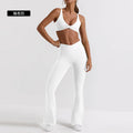 Intimatessuit sports suspender bra high waist hip lifting fitness pants yoga clothes