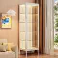 Glass display cabinet, hand cabinet, steel dustproof transparent model storage cabinet, pain cabinet, toy storage cabinet, display bookcase