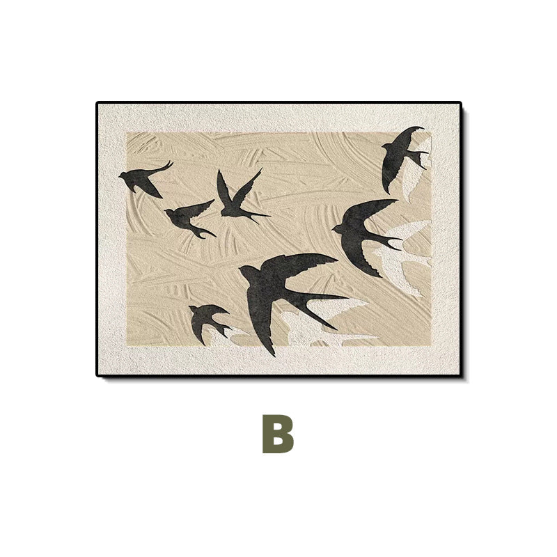 French medieval style meter box decorative painting niche art switch box decoration blocking retro distribution box hanging painting