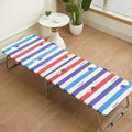 Outdoor foldable bed portable foldable indoor lunch break bed foldable wooden bed accompanying single bed lounge chair for home