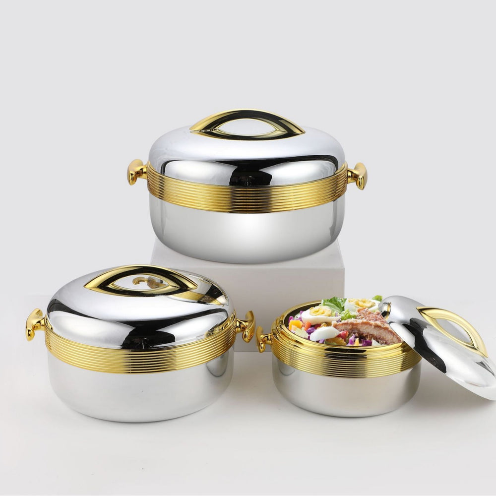 Insulated food container - classic design with colorful packaging - keeps food warm for approximately 6 hours