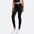 European and american eco-friendly fabric seamless yoga pants for women - high-waisted, butt-lifting, tight-fitting leggings with stretch for sports and fitness