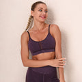 European and american washed jacquard seamless sports bra cut out braid fitness sling intimates yoga wear sports vest for women