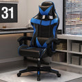 Gaming chair - ergonomic computer chair for home use, comfortable for extended sitting, livestreaming, gaming, competitive play, internet cafe, reclining swivel chair