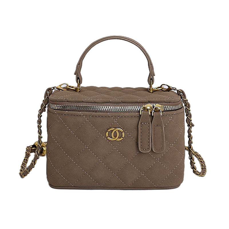 New quilted handbag - 2025 autumn collection: chic, versatile, and understated. a luxurious and unique small square bag for women, inspired by chanel, perfect for everyday commuting