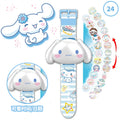 Elsa princess projection watch kuromi cartoon electronic luminous watch toy cinnamon dog melody creative gift
