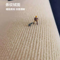 Home bedroom room full carpet commercial office live broadcast room bedside ins style photo carpet off-white full carpet