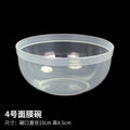 4# bowl transparent color (diameter 10cm, height 4.5cm)