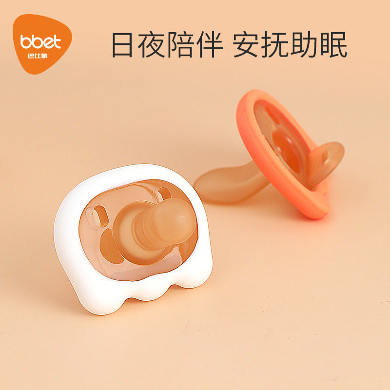 Baby pacifier, ultra-soft silicone, newborn sleep aid, 0-24 months, anti-colic, day and night use, baby soothing essential