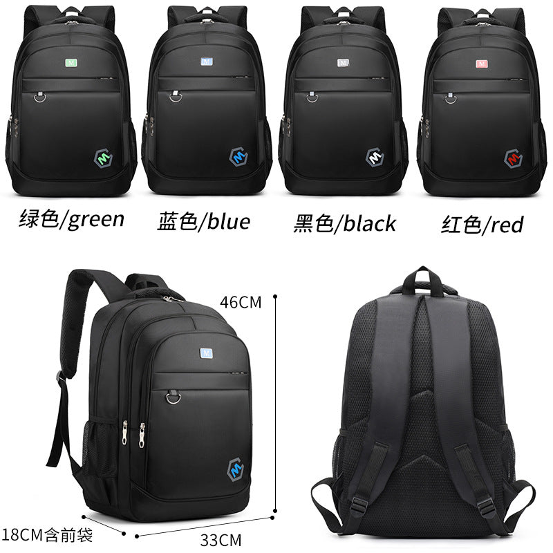 New backpack men's high-end backpack casual travel bag college student computer bag school bag men's large capacity
