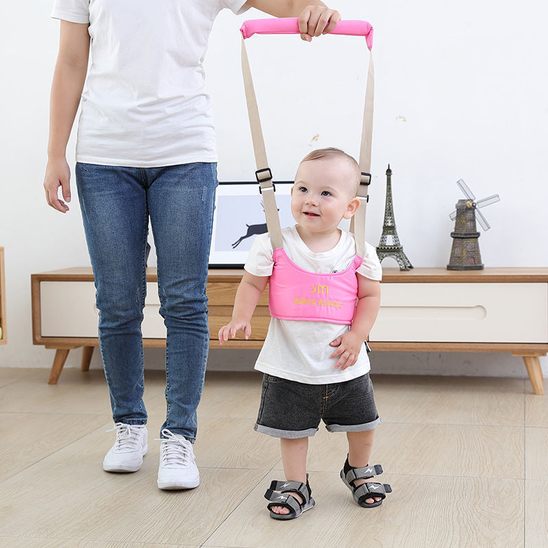 Baby toddler harness - multifunctional breathable walking belt for infants and toddlers - anti-lost leash with waist support, anti-fall, anti-choke, and traction rope