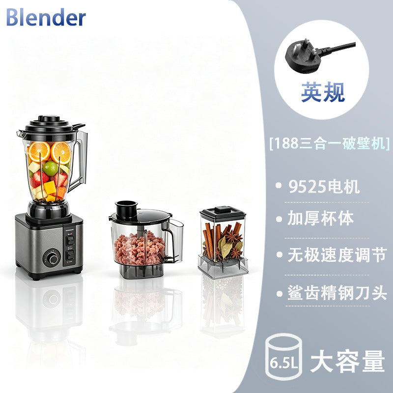 stainless steel wall breaking machine multi-functional large-capacity for home cooking juicer soy milk machine grinding blender