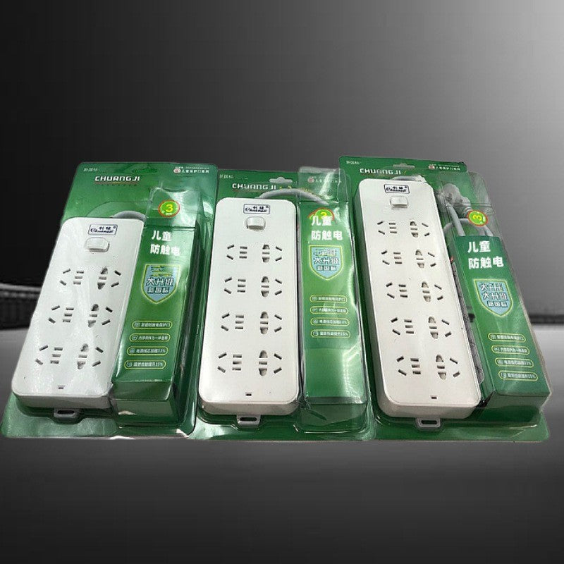 Plug directly from the manufacturer household high-power socket, new national standard plug-in board, office intelligent switch socket