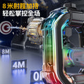 new revolver electric ice blast energy ring fully automatic continuous large capacity cool sound effect lighting water gun
