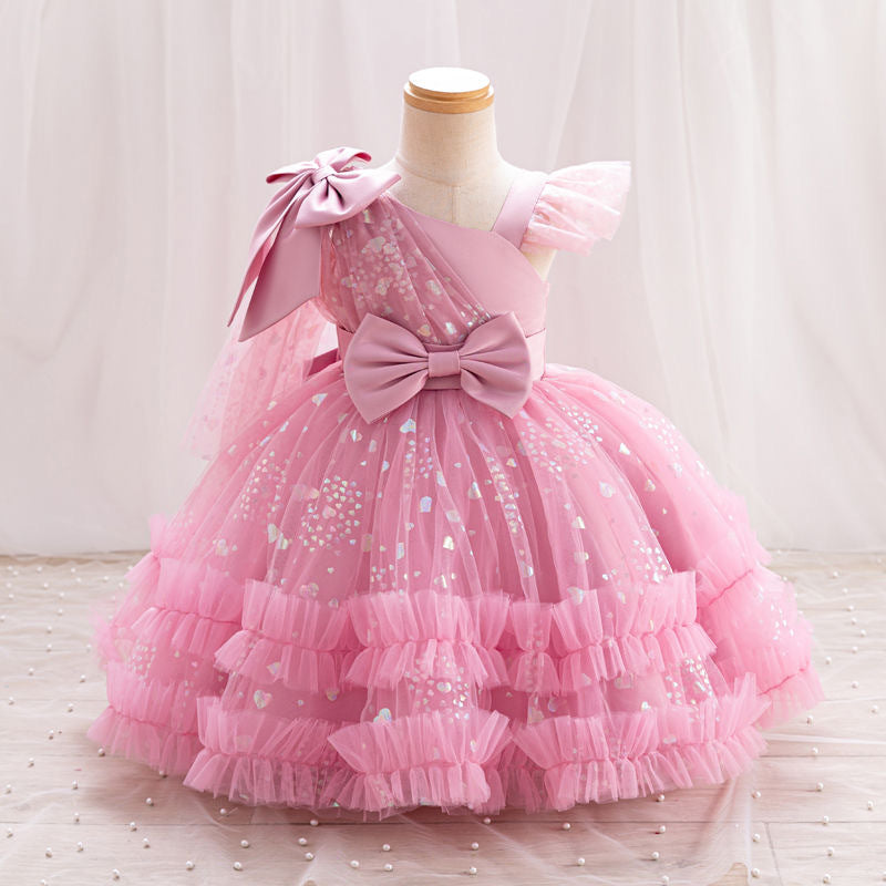 Children's clothing princess dress puffy dress