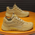Men's winter work safety shoes: new breathable, anti-slip, wear-resistant athletic work shoes for construction, labor, and hiking