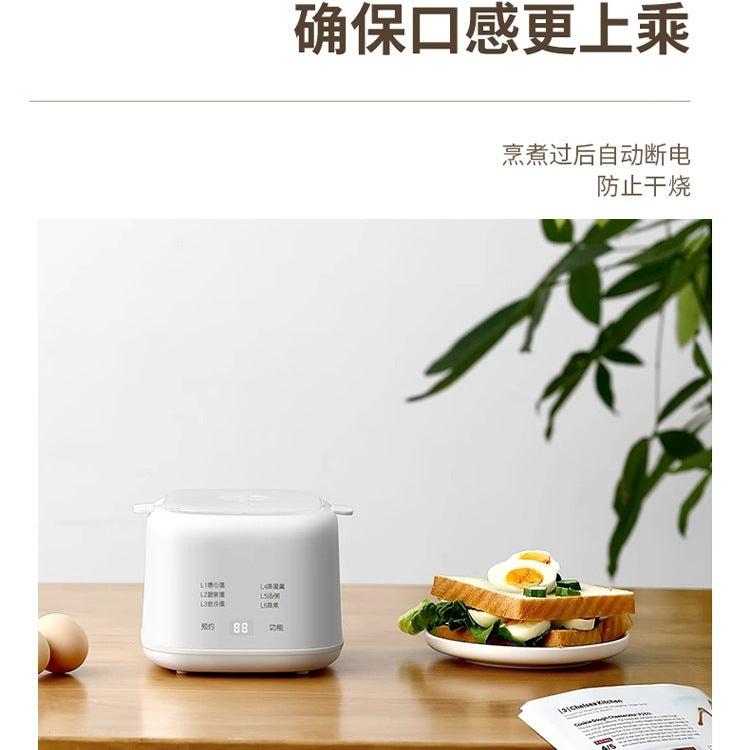 German egg cooker 2025 new automatic power-off home small multifunctional dormitory smart steamer - cross-border