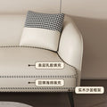 Fully assembled technical fabric sofa small apartment scandinavian double two or three people living room rental apartment popular style simple