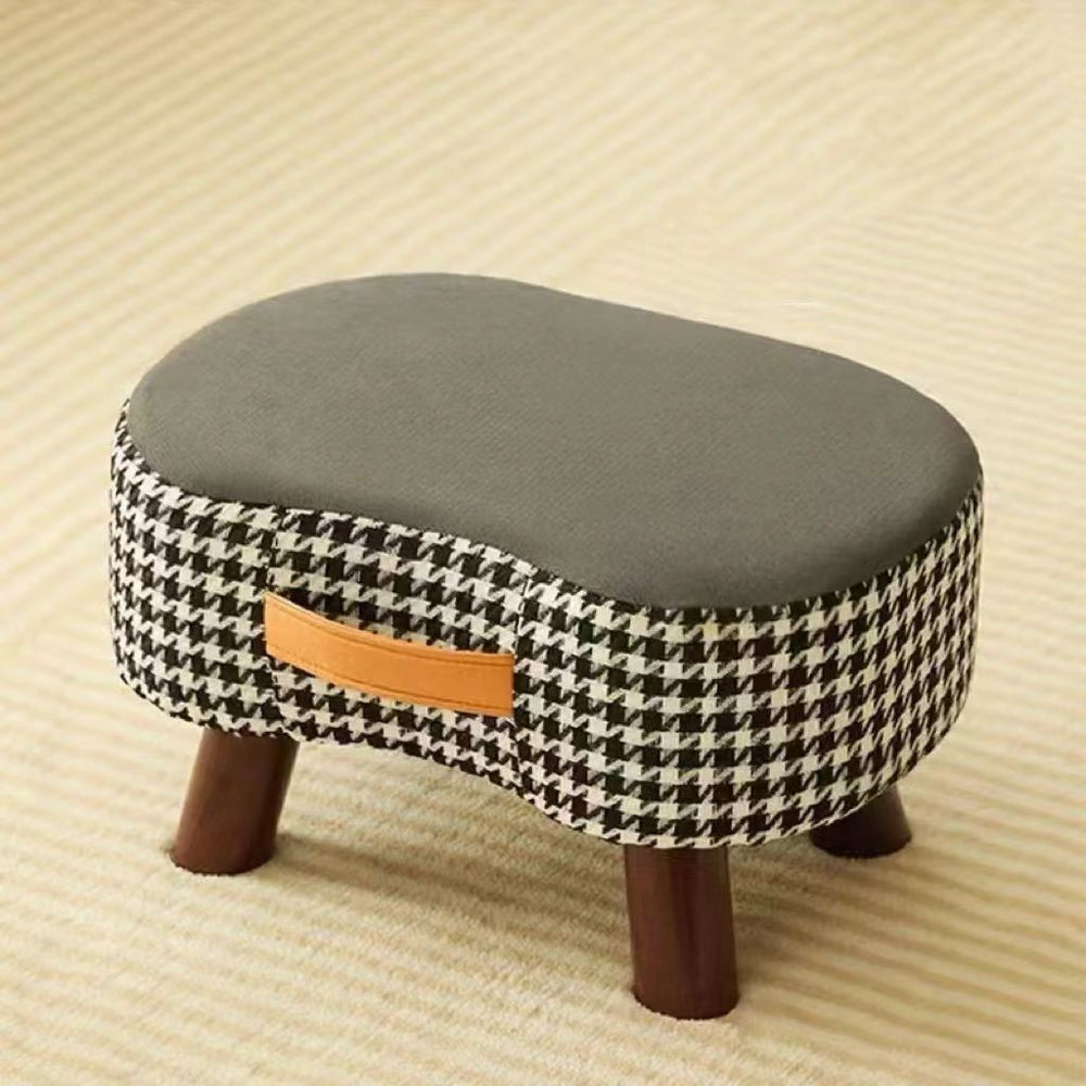 Small stool, shoe changing stool, living room sofa, footstool, coffee table, small stool, shoe changing stool, for home small bench, stacked solid wood