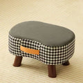 Small stool, shoe changing stool, living room sofa, footstool, coffee table, small stool, shoe changing stool, for home small bench, stacked solid wood