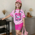 Wholesale children's clothing: versatile t-shirt and shorts set - 25 number element kids' two-piece outfit, ready stock & direct supply