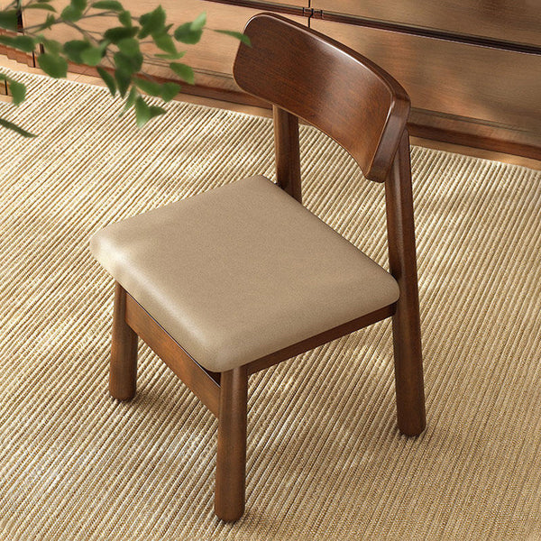 Solid wood chair Back chair Simple soft bag bench Square stool Door shoe change stool Living room Children's small stool Household