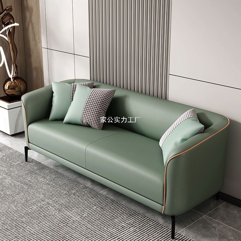 Bedroom Sofa Small Apartment Rental Room Double Small Sofa Lazy Living Room Hair Salon Rest Area Waiting Chair