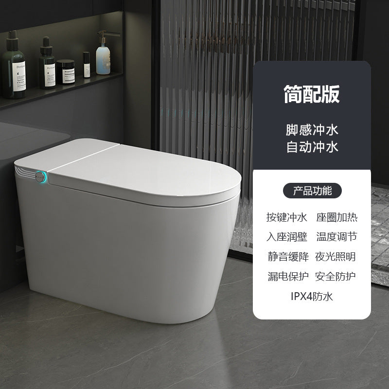 Smart toilet cover, home toilet, automatic induction voice control, splash-proof and deodorant toilet