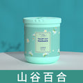 Car air freshener solid perfume - automotive fragrance diffuser - odor eliminator - round box aroma