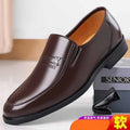 Clearance sale: men's dress shoes - autumn collection. versatile leather shoes for men, stylish casual leather shoes, perfect for middle-aged and elderly men