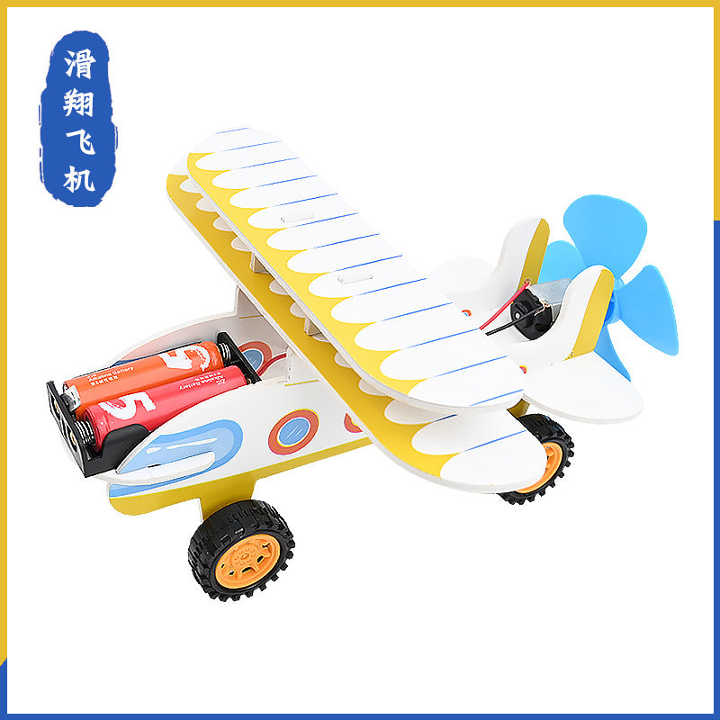 KT board glide plane kindergarten primary school science experiment classroom STEAM education handmade DIY material package production