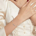 European and american cross-border hot-selling foot jewelry: lucky figure 8 pearl beach anklet, handmade beaded multi-layer anklet, premium style
