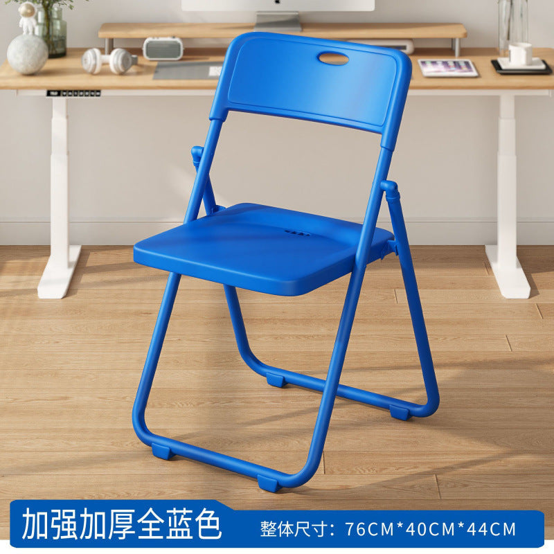 Computer chair sedentary folding back chair office seat student dormitory chair girl desk study stool