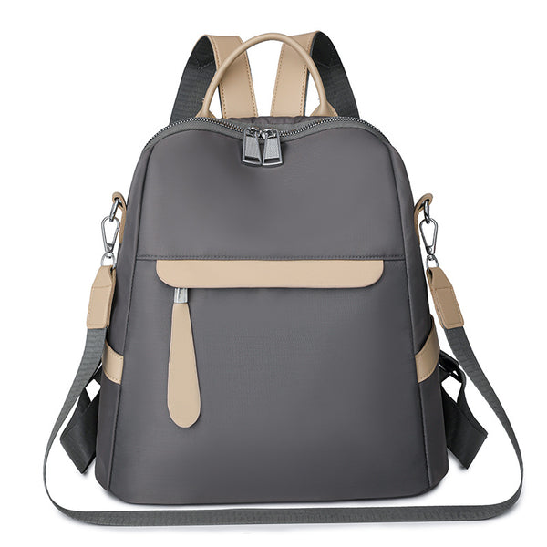Large capacity lightweight fashion shoulder travel bag New Oxford cloth women's backpack Simple casual commuter bag