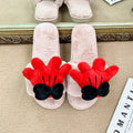 New arrivalinsgirlcasualhomecute cartoonfashion elements one-strap indoor casualstuffed slippers
