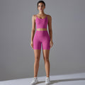 New arrival free underwear high waist hip lifting tight nude yoga wear intimates sports running bra shorts suit for women